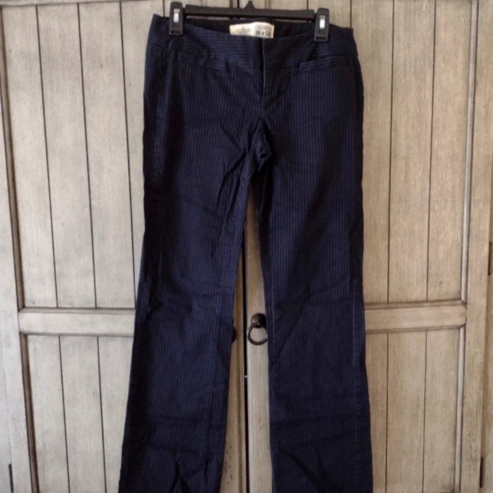 Converse Pinstripe Pants Navy Size 6 - Picture 1 of 4